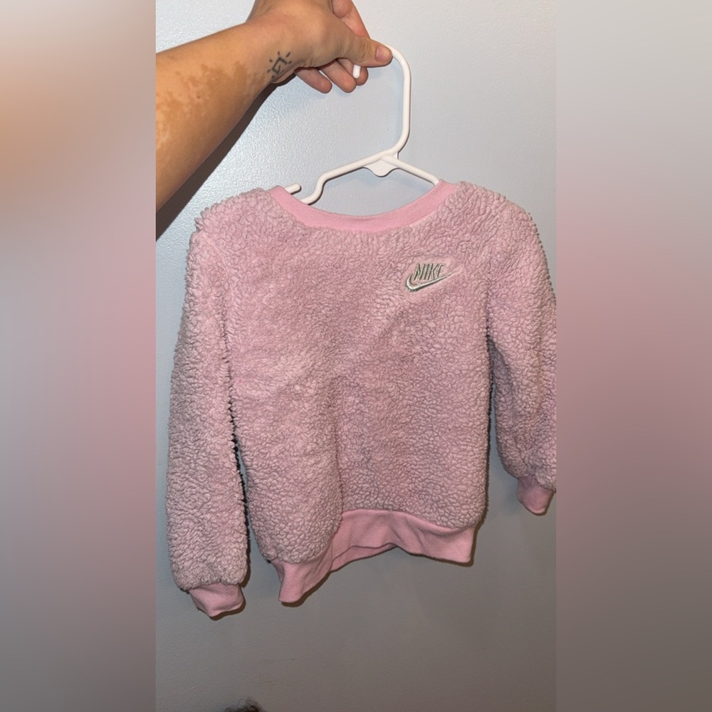 Nike Pink Fleece Sweatshirt
